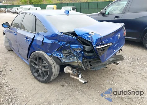 2024 Honda Civic Si Sedan из США, поврежденный, VIN 2HGFE1E50RH472750